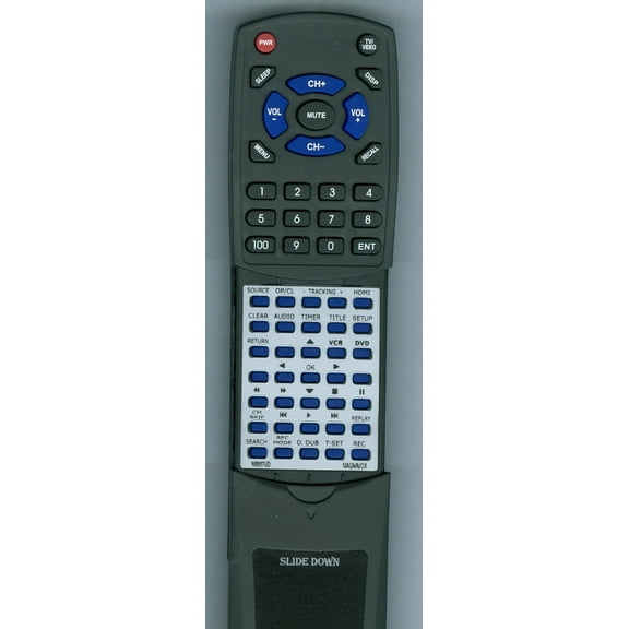 Replacement Remote for MAGNAVOX NB887UD, RTNB887UD, NB887, ZV427MG9B, ZV427MG9A