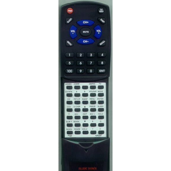 Replacement Remote for NORCENT RTPT4231, PT4231