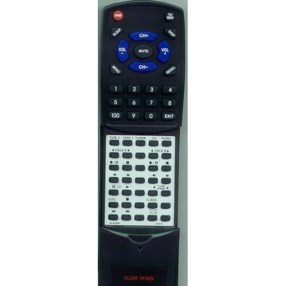 Replacement Remote for ONKYO 24140223Y, RT24140223Y, RC223S, TX910, TX930, TX910BHBLK, TX903