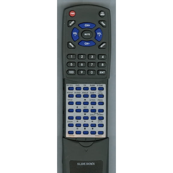 Replacement Remote for PANASONIC RTLSSQ0302, LSSQ0302, LSSQ0372, PVDF2700, PVDM2791, PVDF2002, PVDF2703, PVDF2000, PVDM2792, PVDF2702, PVDM2092, PVDF