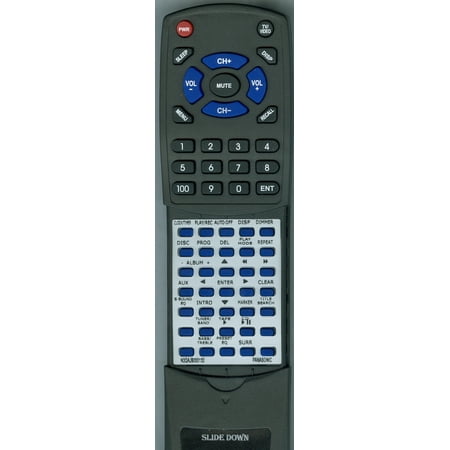 Replacement Remote for PANASONIC RTN2QAJB000132, N2QAJB000132, SCPM31, SAPM313P, SAPM31, SCPM313