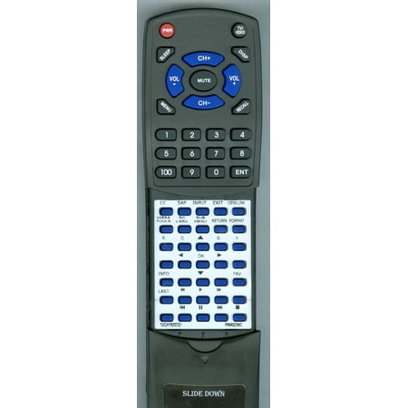 Replacement Remote for PANASONIC RTN2QAYB000321, N2QAYB000321, TC65PS14, TCL32G1, TCP50U1, TCP58S1, TC58PS14, TCP46U1, TCL32S1, TC50PS14, TCP50X1C, T