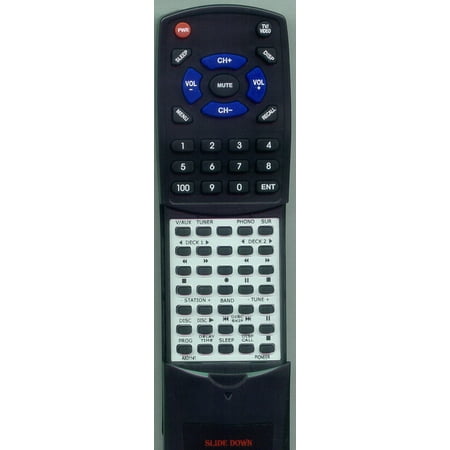 Replacement Remote for PIONEER AXD1141, RTAXD1141, CURX008, RX730, RX1320, RX731, RX741, RX740, RX1330