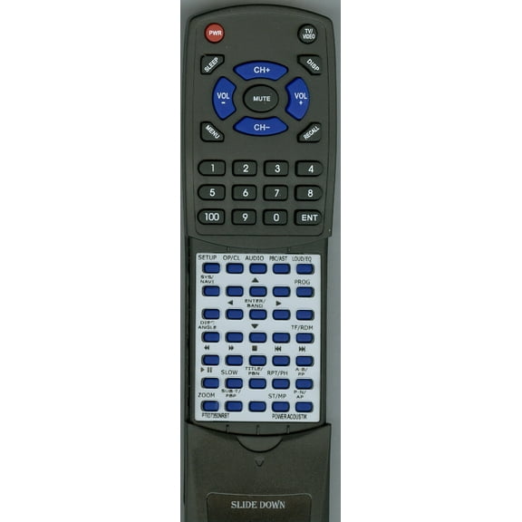 Replacement Remote for PO RTPTID7350NRBT, PTID4333NR, PTID7000, PTID7000NRT, PTID7002NR, PTID7350NRBT, PTID8300NR, PTID8310NRB, PTID8970NRB