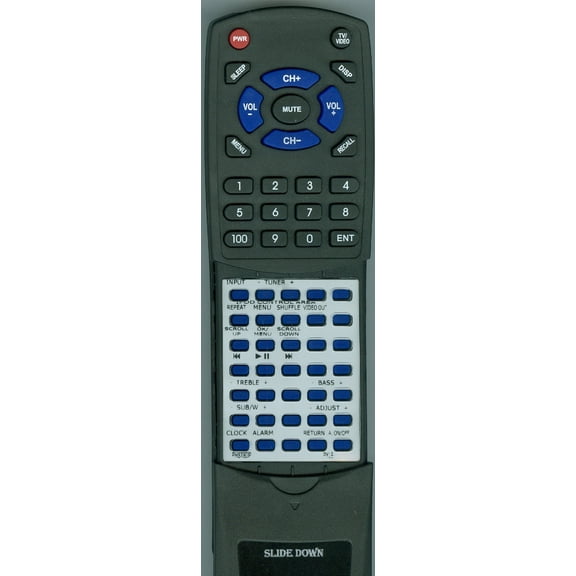 Replacement Remote for PYLE RTPHST80IP, QS0012, PHST80IP