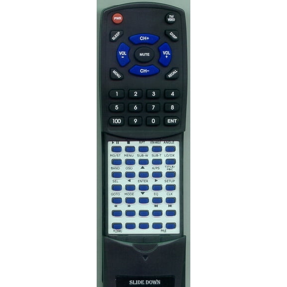 Replacement Remote for PYLE RTPLD5MU, PLD71MU, PLD5MU, PLD58MUT