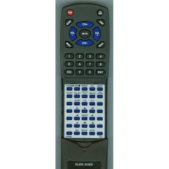 Replacement Remote for PYLE RTPLTS76DU, PLTS76DU, PLTS73FX