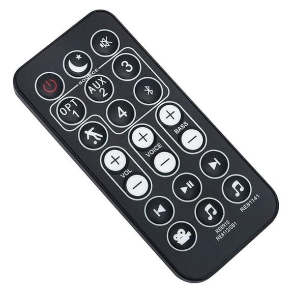 Replacement Remote for Polk Sound Bar RE6915-1, RE8112-1, RE8114-1