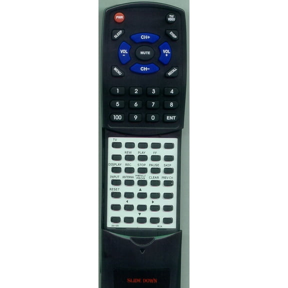 Replacement Remote for RCA 221133, RT221133, CRK74B, F31631SE, F32632SB, G27304DT, F20637, F25653BC, F31632, G26661CK, F27632, F20631, G27668WK, F276