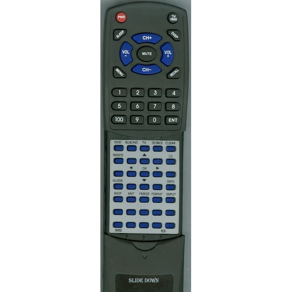 Replacement Remote for RCA 264852, RT264852, RCR311THM1, D27F750T, HD52W59, D52W25, D52W26, R52WM24, HD52W59YX39, D32F750T, HD52W67, D52W23, D52W23YX