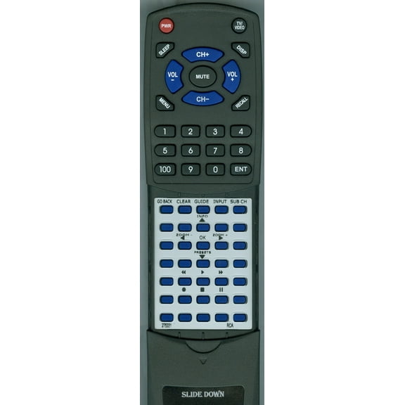 Replacement Remote for RCA 275331, RT275331, R301G1, L42FHD37YX7, L42FHD37YX11, L42FHD37YX9