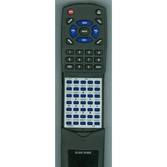 Replacement Remote for RCA RE20QP80, RTRE20QP80, 37LA30RQ, LED32B30RQD, 26LB33RQ, 32LA30RQ, 32LB45RQ, 32LB30RQD, 46LB45RQ, 32LA45RQ, LED55B55R120Q, L