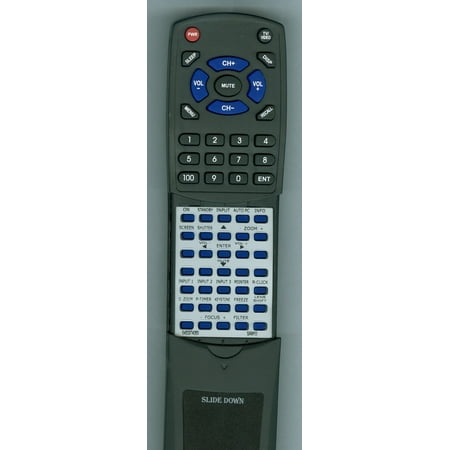 Replacement Remote for SANYO 645 097 4069, RT6450974069, CXZH, PLCXM100L, PLCXM150, PLCXM100, PLCXP200L, PLCXM150L