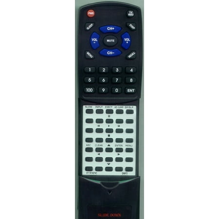 Replacement Remote for SANYO 6711R1N074C, RT6711R1N074C, VWM800