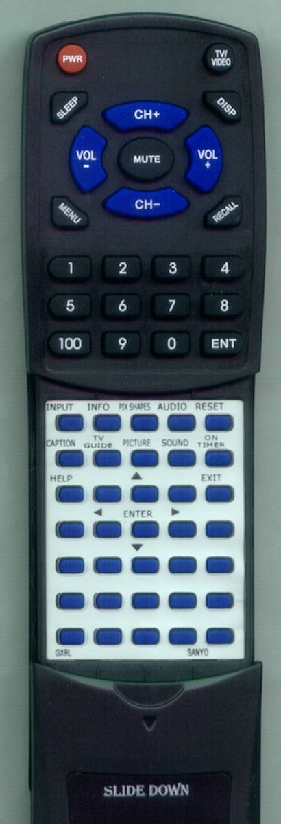 Replacement Remote for SANYO RTGXBL, GXBL, DP32649 - Walmart Business ...