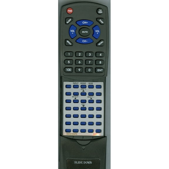 Replacement Remote for SHARP RTRRMCG1003MPPZ, RRMCG1003MPPZ, PNE521, PNE421, PNE601, PN465U, PN455, PNG655U, PNE471, PNE702, PNS655