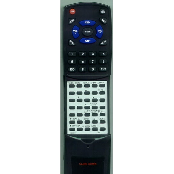 Replacement Remote for SONY 1-465-711-11, 146571111, RT169309811, RMU212, STRD590, STRD990, STRGX99ES, STRD1011S, STRD1090, STRD2090, STRGX59ES, STRD