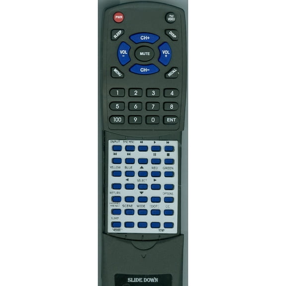 Replacement Remote for SONY 1-489-990-11, 148999011, RMYD080, RM-YD080, RT148999011, KDL46BX451, KDL46BX450, KDL40BX451, KDL40BX450, KDL32EX340, KDL4