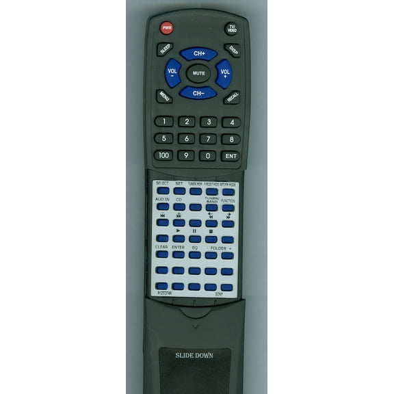 Replacement Remote for SONY A-1237-274-A, A1237274A, RTA1237274A, RMSC31, HCDCBX1, HCDEH15, CMTBX1