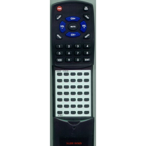 Replacement Remote for SYLVANIA N0139UD, RTN0139UD, SRT2223X, SRT2213B, SRT2313, SRT2319A, SRT2223, SRT2223S, SRT2219B, SRT2219, SRT2213, SRT2313A, S