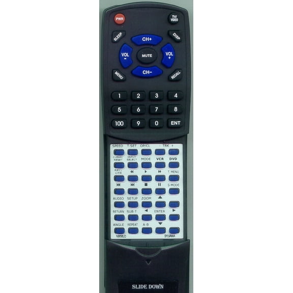 Replacement Remote for SYLVANIA NB656UD, RTNB656UD, NB656