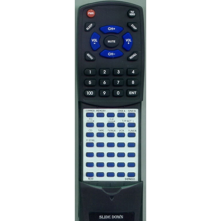 Replacement Remote Control For Yamaha VD217300, RSRX5, RX500U - Custom By Redi-Remote