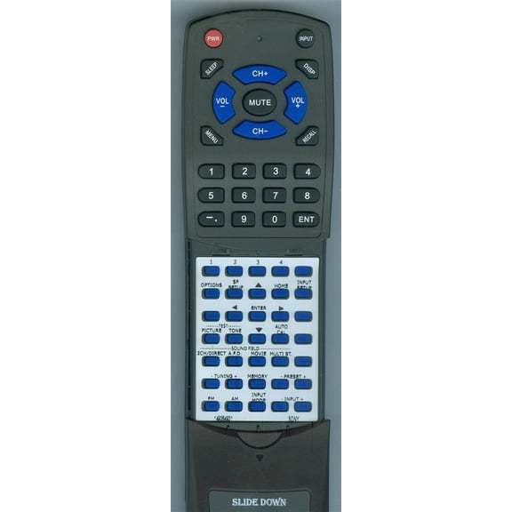 Replacement Remote for Sony RM-AAU217, STR-ZA1100ES, STR-ZA2100ES, STR-ZA3100E