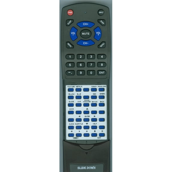 Replacement Remote for Sony RMF-TX520U KD-43X80J KD-50X80J KD-55X80J KD-65X80J