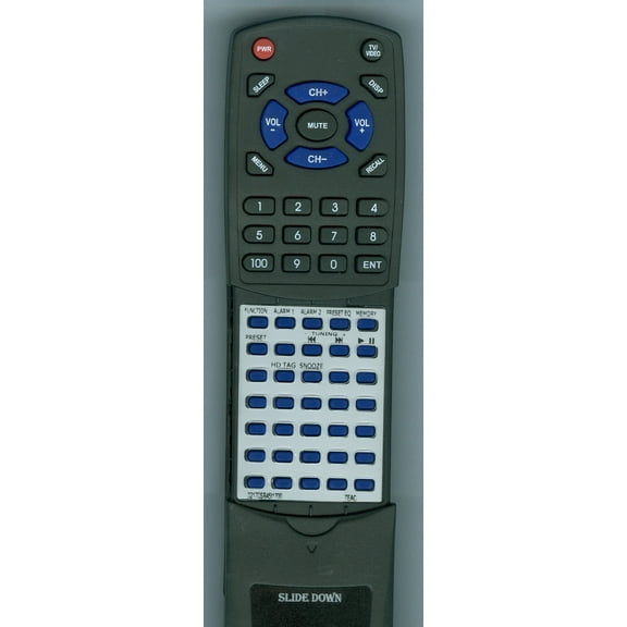 Replacement Remote for TEAC 02-170SR45I1700, 02170SR45I1700, RT02170SR45I1700, RC1219, HD1
