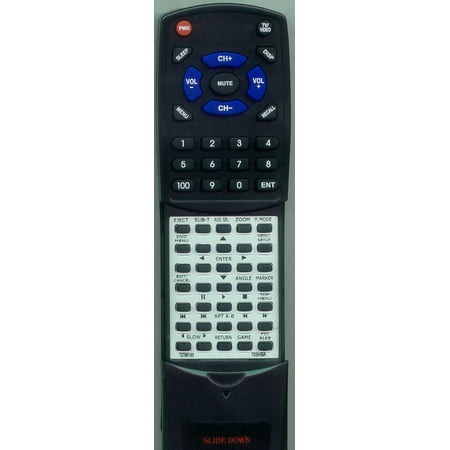 Replacement Remote for TOSHIBA 72796193, RT72796193, DCLWB1, 23HLV85, DCLWB1, 20HLV85