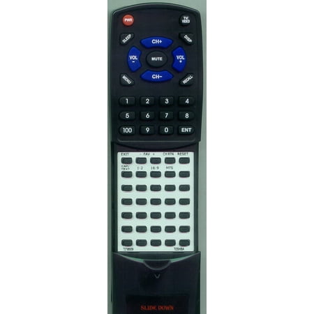 Replacement Remote for TOSHIBA 72796939, RT72796939, CT847, 27AF45, 24AF45, 20AF44, 32AF45C, 24AF44, 14AF44, 27AF46C, 27AF46, 27AF44, 32AF45, 32AF46C