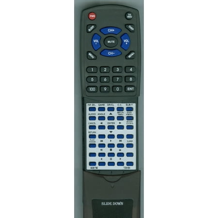 Replacement Remote for TOSHIBA AD301799, DCFN20S, RTAD301799, MD20P1, MD19N1, MD13N3, MD13N1, MD14FN1, MD20FN1, MD20FN3, MD9FN1, MD9DN1, MD13P1, MD9D