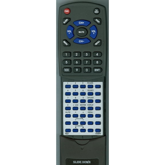 Replacement Remote for VIEWERA RS-201, RS-202, RTRS201, RS201, RS202, V171