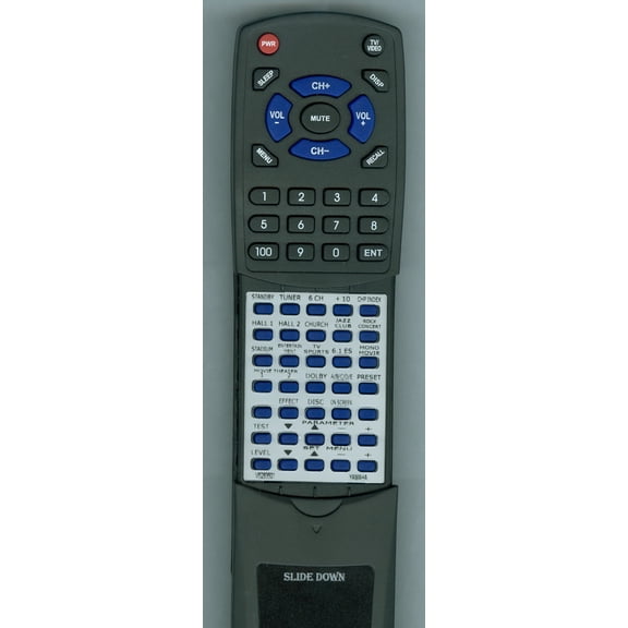 Replacement Remote for YAMAHA V6283500, RTV6283501, RAV222, RXV1000RDS