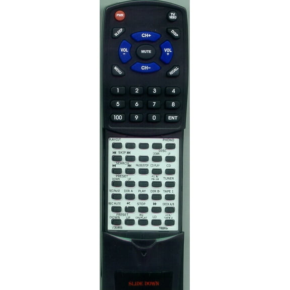 Replacement Remote for YAMAHA VG808500, RTVG808500, VG80850, RX730