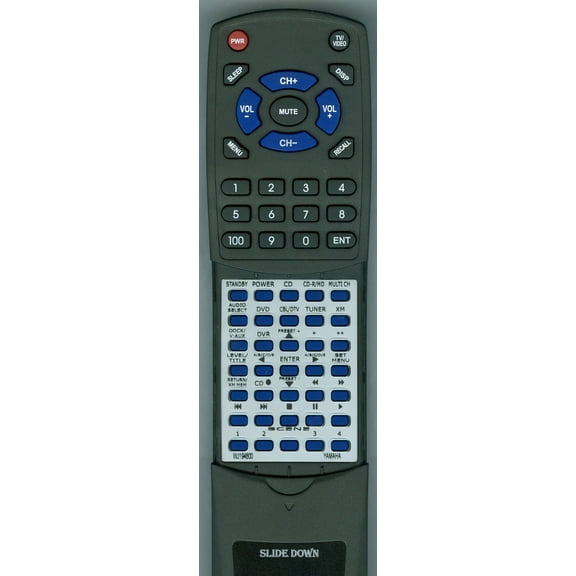 Replacement Remote for YAMAHA WJ194600, RTWJ194600, RAV328, HTR6040, RXV461BL, YHBC100, YHT680BL, YHT580BL, RXV461, YHT680, YHT580, YHT780BL, RX461,