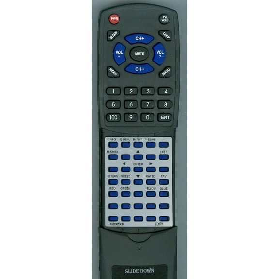 Replacement Remote for Zenith AKB69680439, Z50PJ240, Z50PV220, Z60PV220, Z50PT320, Z42PJ240, Z42PT320