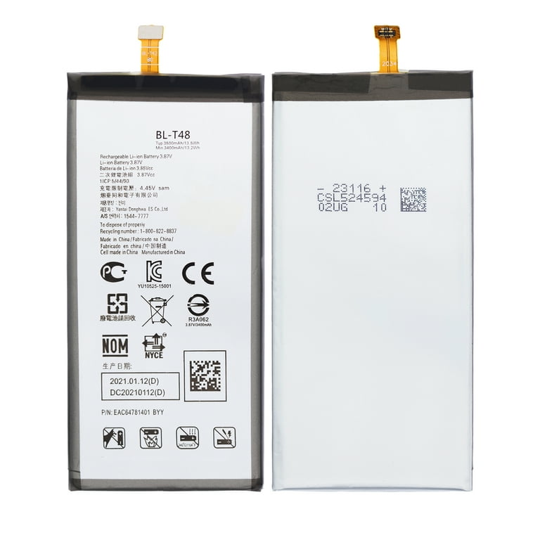 Replacement Replacement Battery Compatible For LG Stylo (BL-T48