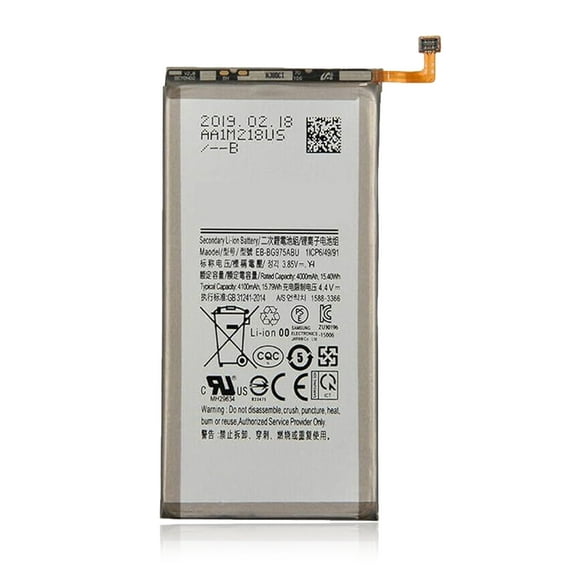 Replacement Replacement Battery Compatible For Samsung Galaxy S10 Plus (Service Pack)