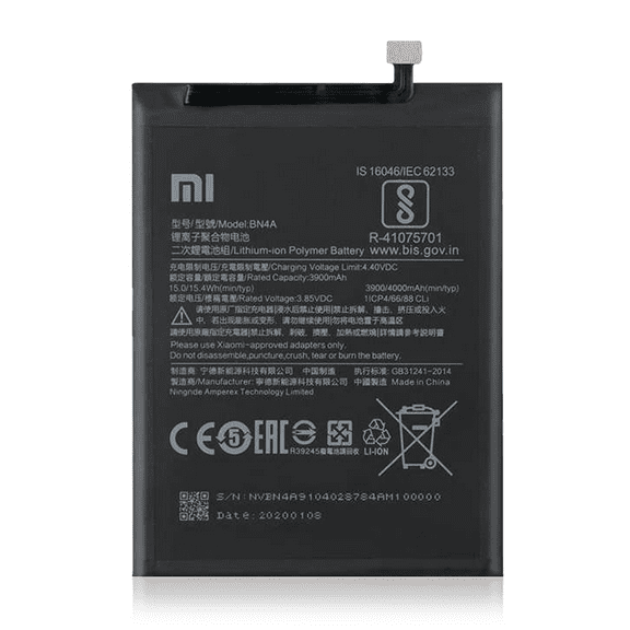 Replacement Replacement Battery Compatible For Xiaomi Redmi Note 7 / Note 7 Pro (BN4A)