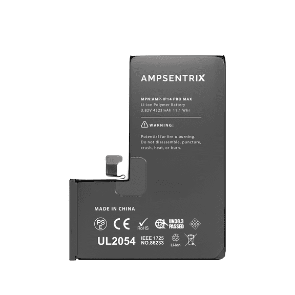 Replacement Replacement Battery Compatible For iPhone 14 Pro Max (AmpSentrix)