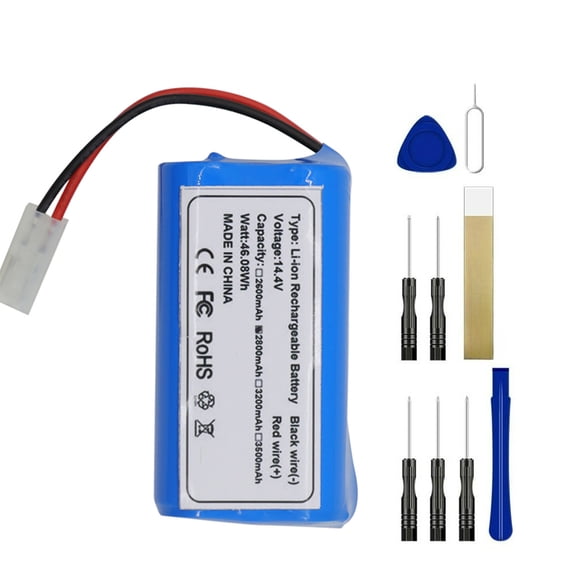 Replacement Robot Vacuum Battery XM-G1 Compatible for Xiaomi G1 MJSTG1, Mop 2 Lite MJSTL, Panasonic MC-WRC53, PUPPYOO R30 R35, FLYCO FC9601 FC9602, Phicomm X3