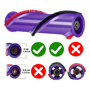Replacement Roller Brush Roll Bar Compatible with Dyson V8 Animal Absolute Cordless Stick Vacuum Cleaner 967485-01