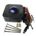 thumbnail image 1 of Replacement  Round 4.5CM Purple PCB Connector Trackball Mouse With 4Pcs Screws For Arcade Game, 1 of 7