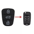 thumbnail image 1 of Replacement Rubber Key Pad for Hyundai Kia I20 I30 Ix35 Ix20 Rio Venga, 1 of 6