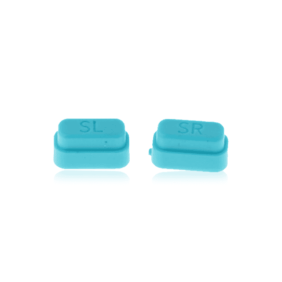 Replacement SR and SL Switch Button Compatible With Nintendo Switch Joy Con Controller (2 Piece Set) (Blue)