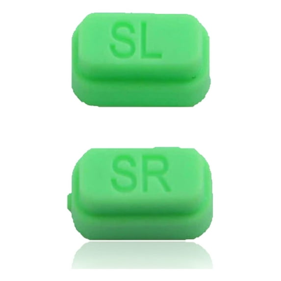 Replacement SR and SL Switch Button Compatible With Nintendo Switch Joy Con Controller (2 Piece Set) (Green)