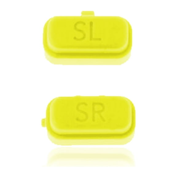 Replacement SR and SL Switch Button Compatible With Nintendo Switch Joy Con Controller (2 Piece Set) (Yellow)