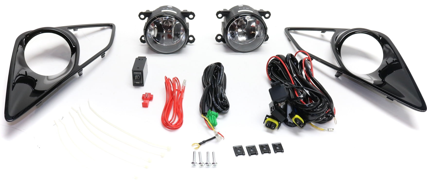 Replacement STYSC1315FL1 Fog Light Compatible with 2013-2016 Scion FR-S Front, Left Driver and Right Passenger With bulb(s)