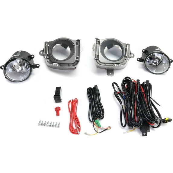 Replacement STYTY1011FL2 Fog Light Compatible with 2010-2011 Toyota Prius Front, Left Driver and Right Passenger With bulb(s)